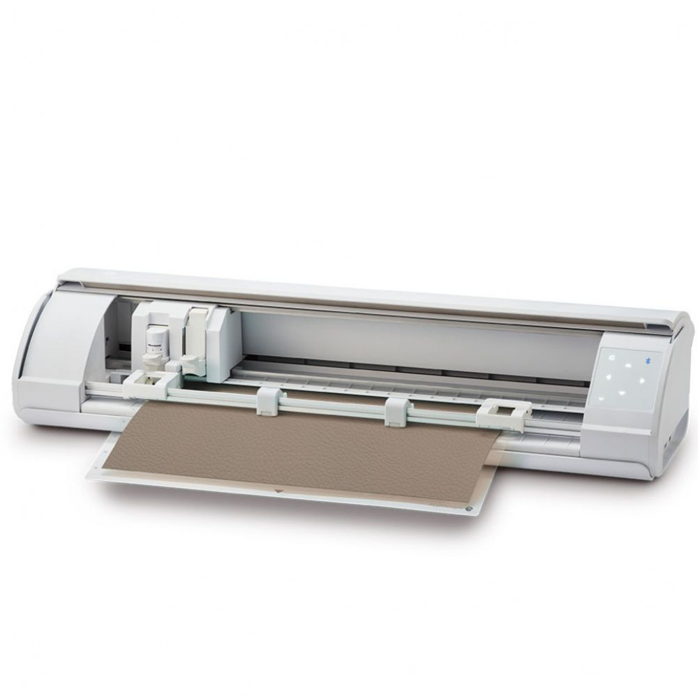Silhouette Cameo 5 PLUS Schneideplotter weiß + 100 Designs inkl.